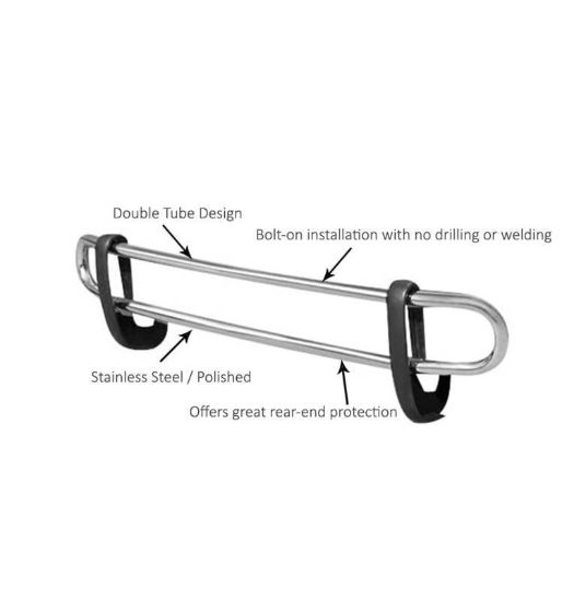 BLACK HORSE 2012-2016 HONDA CR-V REAR BUMPER GU - 8B0520DSS