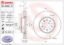 BREMBO DISC BRAKE ROTOR - 09N28521