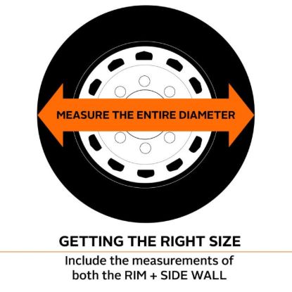 CLASSIC ACC 26.75'-27.75' S TIRE C-WH - 75130