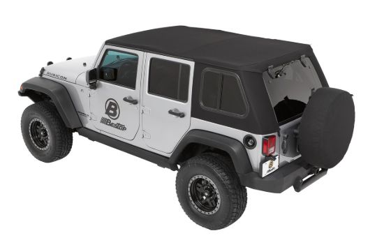 BESTOP TREKTOP PRO JK2 DK/HW BLK TWILL  BO - 5486417