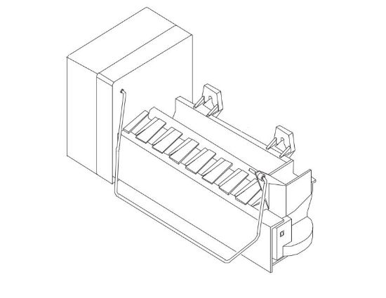 DAVE CARTER NR637582 ICE MAKER ASSEMBLY - 50810