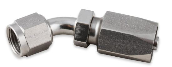 EARL'S STAINLESS STEEL -6 45 DEG. JIC HOSE - SS134606