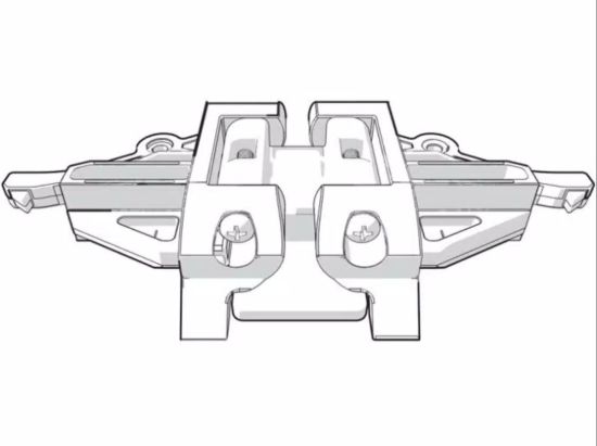 EXTANG TRIFECTA 2.0 TAILGATE HINGE - 31442005