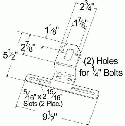GROTE PERLUX MOUNTING BRACKET - 430225