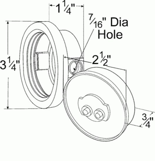 GROTE PERLUX CLR/MKR LAMP  RED KIT (45 - 45042
