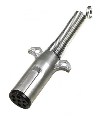 GROTE PERLUX TRAILER PLUG  7 POLE  W/GUARD  DIE - 821019