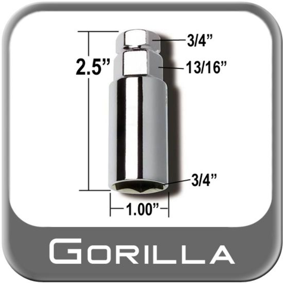 GORILLA LUG WRCH ADPTR 3/4 20/BX - 3434DS