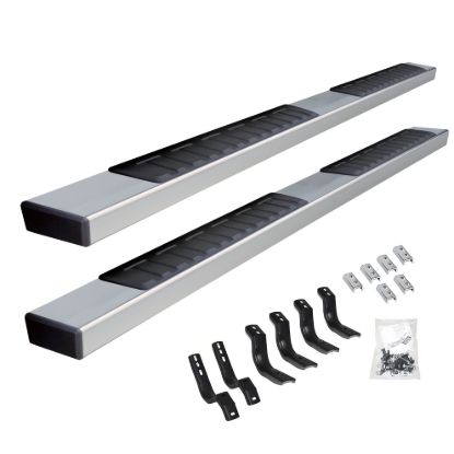 GO RHINO 6' OE XTREME II- SIDESTEPS + BRACKE - 62443587PS