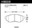 HAWK BRAKE PADS - HB533F668