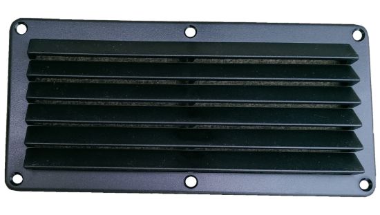 HENG'S IND 4 7/8'' X 10 1/8''  DENT VENT BLACK - DV510B