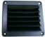 HENG'S IND 4 7/8'' X 5 1/2'' DENT VENT BLACK - DV55B