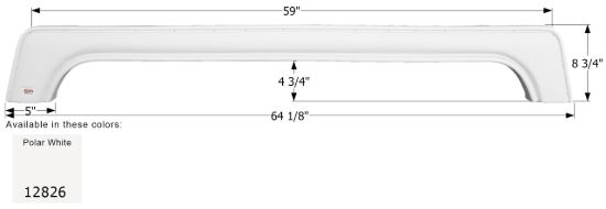 ICON FENDER SKIRT  TANDEM  LANCE  FS2826 - 12826
