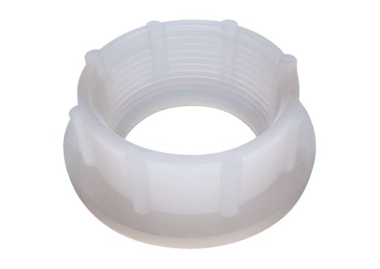 ICON SPIN FITTING RAISED 1 1/2' FPT WHT - 14223