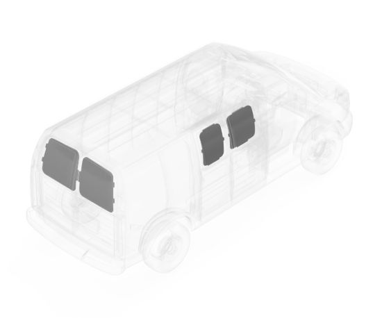 LEGEND FLEET DOOR LINER FOR GM VANS - 3031142613
