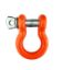 MILEMARKER D RING 5/8' - ORANGE - 6050158