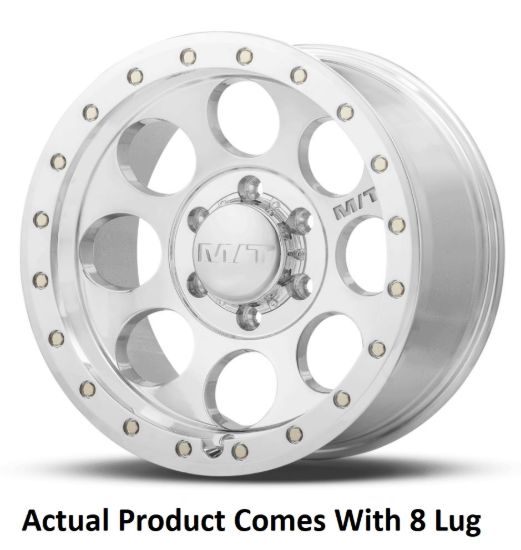 M.T. WHEEL 17X9 8X6.5 5 MT CLASSIC PRO POLISHE - 274556