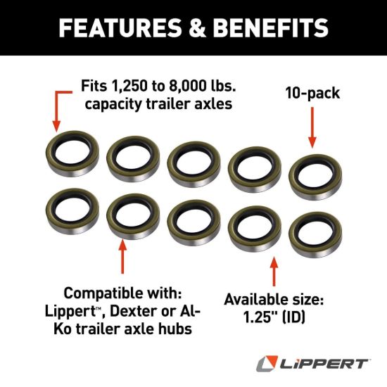 LIPPERT COMP GREASE SEAL - 333954
