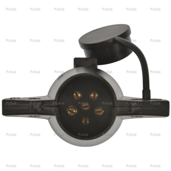 POLLAK 7 WAY BLADE TO 6 POLE ROUND TRAILER - 7WB119V