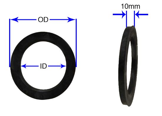 REVOLUTION HUB RING  73MM OD  4 PACK - 737150