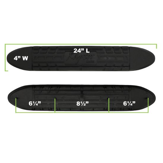 RAPTOR 4 INCH REPLACEMENT STEP PAD - REPSTEP006