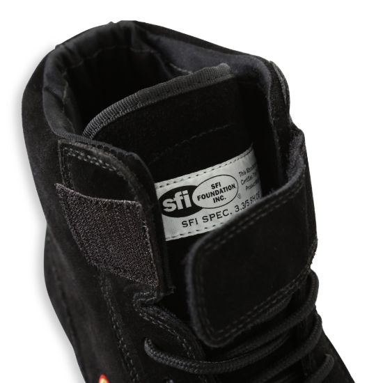 RACEQUIP SFI RACE SHOE BLACK 9.0 - 30300090