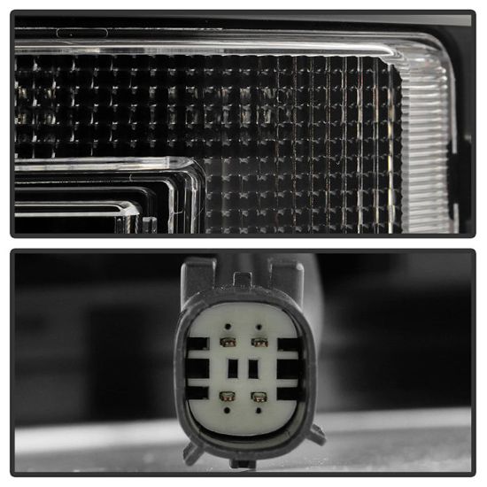SPYDER HALOGEN HEADLIGHT; BLACK; FULL LED; - 5088789