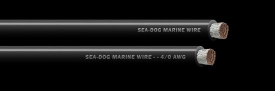 SEA DOG 4/0 AWG BLACK 50FT BATTERY CAB LE - 8041011