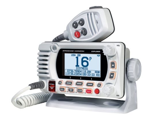 STANDARD VHF  OPTIONAL 2ND STATION  N2K  WH - GX1850W