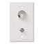 WINEGARD OUTLET 12V/75 OHM WHITE - TG7341