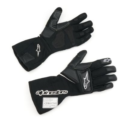 Glove Tech-M V2 Black Medium FIA