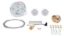 57 Chevy 6 Gauge Set White
