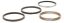 4.285 Piston Ring Set .04 .043 3.0mm File Fit
