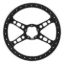 Steering Wheel 13IN Flat LW Drag Black