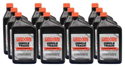 Circle Track 20W50 Oil Case 12/Qt