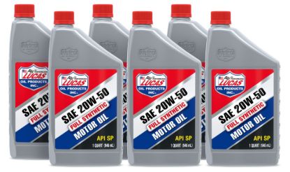 Synthetic 20w50 Oil 6x1 Qt