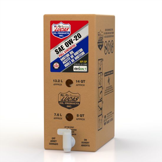 Synthetic SAE 0W20 Oil 6 Gallon Bag In Box Dexos