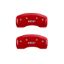 10-17 Mercedes Caliper Covers MGP Engraved Red
