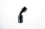 8AN 45 Degree Crimp Hose End Black