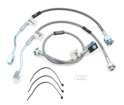 92-96 F150 Brake Lines 2/4WD Front Disc R Drum