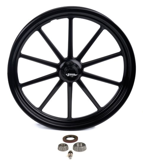 740 Series 17X2.2 FRGD 10 Spoke Spindle MNT BLK