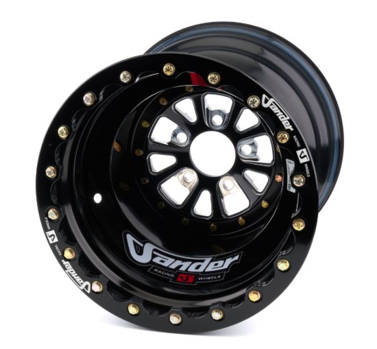 762 Series16X16X4in 5x4.75 Bolt MACH DBL BLK