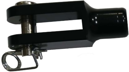 Champ Kart 1/4in Female Clevis (complete) Blk