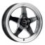 17x10 Ventura Drag Wheel 5x114.3 BC 7.42 BS