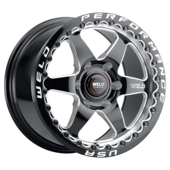 17x10 Ventura Six B-lock Wheel 6x135 BC 7.25 BS