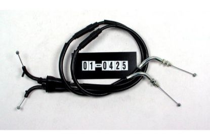 Picture of MOTION PRO 01-0425 140439 CABLE, BLACK VINYL, THROTTLE SET