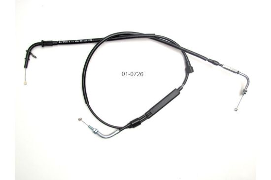 Picture of MOTION PRO 01-0726 140613 CABLE, BLACK VINYL, THROTTLE - SPECIAL APPLICATION