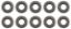 1/4 ID SS Washer 10pk .550 OD - Chamfer