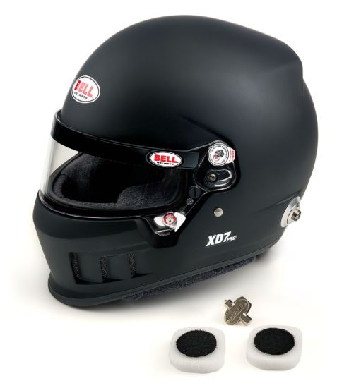HELMET XD7 7-1/2 FLAT BLACK SA2025 FIA8859