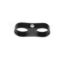 1-1/16in Hose Separator Black Billet