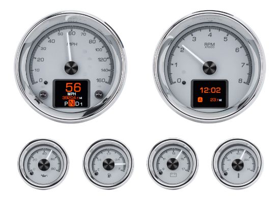 HDX Gauge Kit Universal Black Face